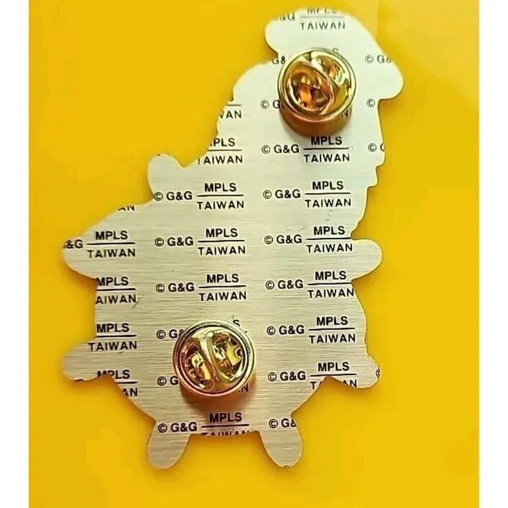MI DI Pin Destination Imagination Pinback 2003 Captain Michigan OM201
